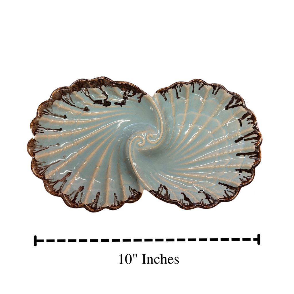 Large Shell Platter Dual Shell Platter – Timaya's Decor